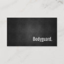 Recherche de gardes du corps cartes visite Videur