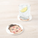 Recherche de petit enfant dessous de verres Bleu