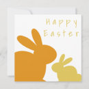 Recherche de lapin drôle vœux cartes Élégant