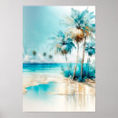 Recherche de vagues pastel posters Aquarelle