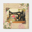 Recherche de machine coudre magnets Antique