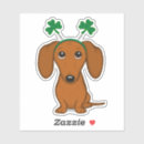 Recherche de shamrock drôle Dachshund