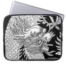 Zoek naar draken laptop sleeves Zwart wit