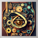 Zoek naar tandwielen steampunk kunst Technologie