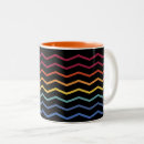 Recherche de motif moderne tasses Zigzag
