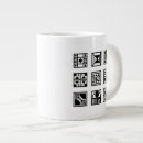 Recherche de motif tribal tasses Noir