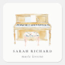 Recherche de professeur de musique autocollants Leçons de piano