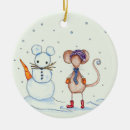 Recherche de souris ornements Souris de noël