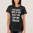 Recherche de élève tshirts Mathématiques
