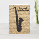 Recherche de musician vœux cartes Saxophone