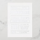 Recherche de 30ème surprise anniversaire invitations Pour lui