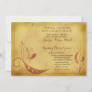Recherche de vieux parchemin invitations Floral