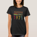 Recherche de vintage 1971 tshirts Depuis