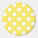 Recherche de jaune et blanc magnets Pois