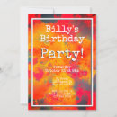 Recherche de abstrait anniversaire invitations Jaune
