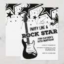 Recherche de de guitare anniversaire invitations Boy