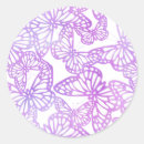 Recherche de rêve de papillon autocollants Violet