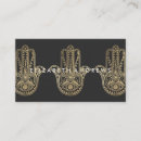 Recherche de main de henné cartes visite Faux or