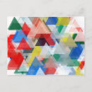 Recherche de motif triangle cartes postales Triangles