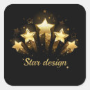 Zoek naar zwarte sterren stickers Elegant