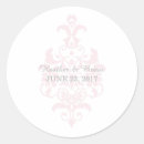 Recherche de rose de damassé autocollants Classique