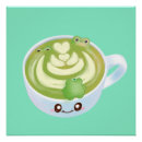 Recherche de thé vert posters Kawaii