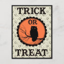 Zoek naar ouderwets halloween briefkaarten Trick or treat
