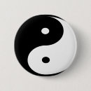 Recherche de ying yang badges Équilibre