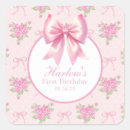 Recherche de fêter autocollants Arc rose