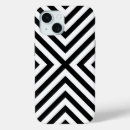 Recherche de zigzag noir et blanc iphone coques Moderne
