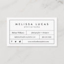 Recherche de affaires de photographe cartes visite À la mode