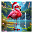 Recherche de noël tropical posters Santa claus