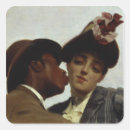 Recherche de baiser autocollants Noir