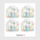 Zoek naar kuikens stickers Gelukkig