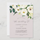 Recherche de mauve et blanc mariage invitations Bride