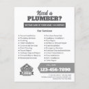 Recherche de plombier prospectus Réparation