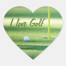 Recherche de trous de balle autocollants Golfeur