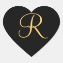Recherche de lettre r autocollants Monogramme