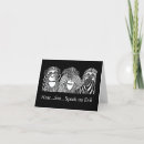 Recherche de 4ème vœux cartes Noir et blanc