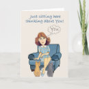 Recherche de femmes de chat vœux cartes Chats