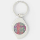 Recherche de vert de rayure porteclés Rose