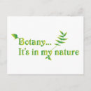 Recherche de botaniste cartes postales Nature