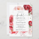 Recherche de nuptiale rouge de douche invitations Pour elle