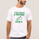 Recherche de arbitre tshirts Sports