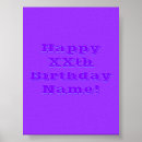 Recherche de couleur faite sur commande posters Pour elle
