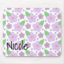 Recherche de lilas tapis souris Nom
