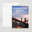Recherche de manhattan cartes postales Skyline