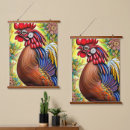 Recherche de peinture coq art Animal de ferme