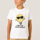 Zoek naar licht wereld tshirts Aanmoediging