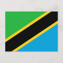 Recherche de tanzanie cartes postales Drapeau de la tanzanie